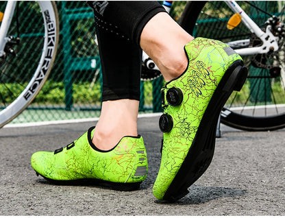 Tênis de Ciclismo Masculino – Leve, Respirável e Antiderrapante, Ideal para Estrada, Montanha e MTB