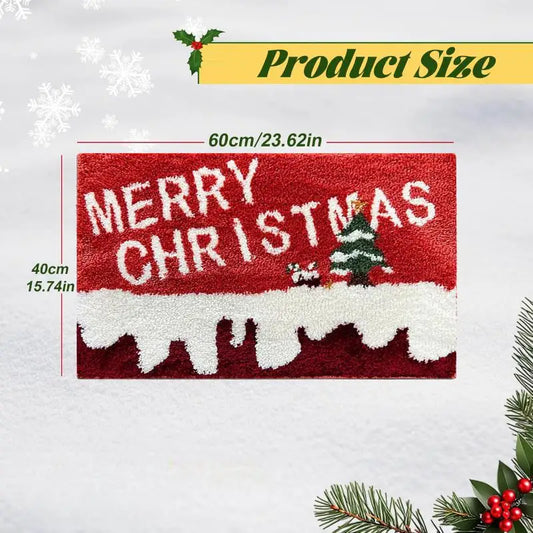 Tapete Natalino Vermelho com Papai Noel – Decoração Exclusiva para Deixar Sua Casa Aconchegante no Natal 2026