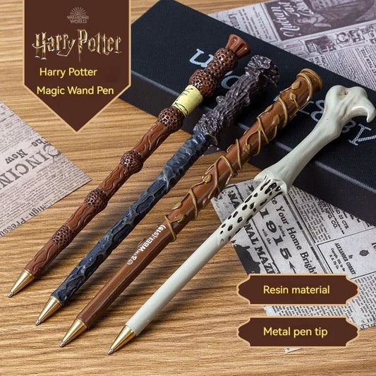 Caneta Varinha Harry Potter – Criativa em Resina, Presente Escolar e de Aniversário