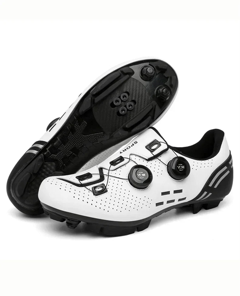 Tênis de Ciclismo Unissex – Tênis MTB Speed para Bicicleta, Pedal Plano SPD, Corrida, Estrada e Montanha
