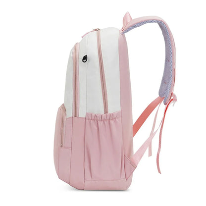 Conjunto Infantil 2 Peças Disney Mickey & Minnie – Mochila Grande com Estojo, Estilo Cartoon, Ideal para Escola