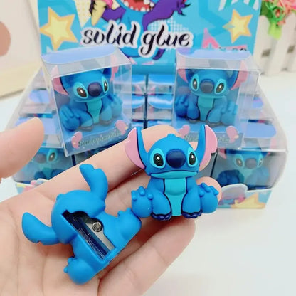 Apontador de Lápis Disney Stitch – MINISO, Estilo Kawaii para Escola e Presentes