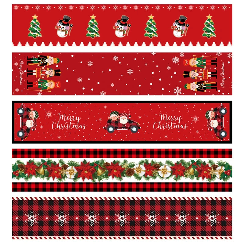 Caminho de Mesa de Natal – Decoração Merry Christmas para Casa, Festa e Ano Novo