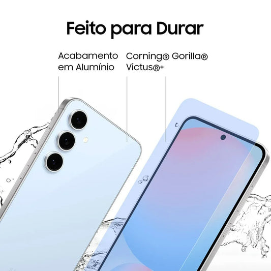 Samsung Galaxy S24 FE 5G Grafite – 256GB, 8GB RAM, Câmera Tripla 50MP + Selfie 10MP