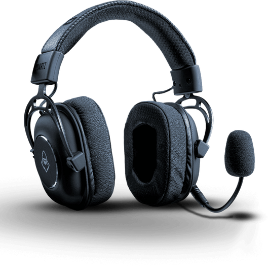 Headset Gamer Mancer Quartz Drivers 50mm Estéreo Microfone Removível Conector P2 3.5mm Preto – SEG IMPORTS