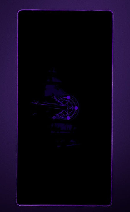 Mousepad Gamer Mancer Necro Purple Edition Grande 780x380mm Brilha no Escuro Superfície Poliéster Antiderrapante – SEG IMPORTS