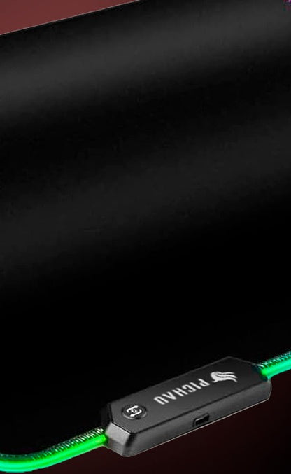 Mousepad Gamer Pichau Stellaris RGB Grande 780x380mm Borda Iluminada Antiderrapante – SEG IMPORTS