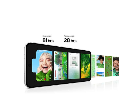 Samsung Galaxy S24 FE 5G Grafite – 256GB, 8GB RAM, Câmera Tripla 50MP + Selfie 10MP