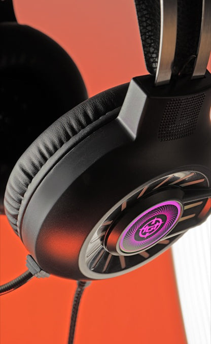 Headset Gamer TGT Supernova V3 Rainbow Stereo Drivers 50mm Microfone Omnidirecional Preto – SEG IMPORTS