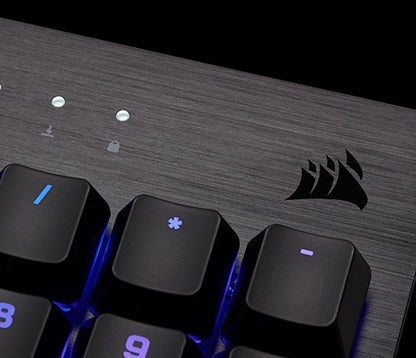 Teclado Mecânico Gamer Corsair K60 RGB PRO Low Profile ABNT2 Cherry MX Speed Alumínio Preto – SEG IMPORTS