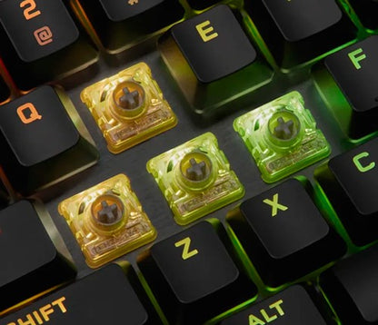 Teclado Mecânico Gamer Corsair K60 RGB PRO Low Profile ABNT2 Cherry MX Speed Alumínio Preto – SEG IMPORTS
