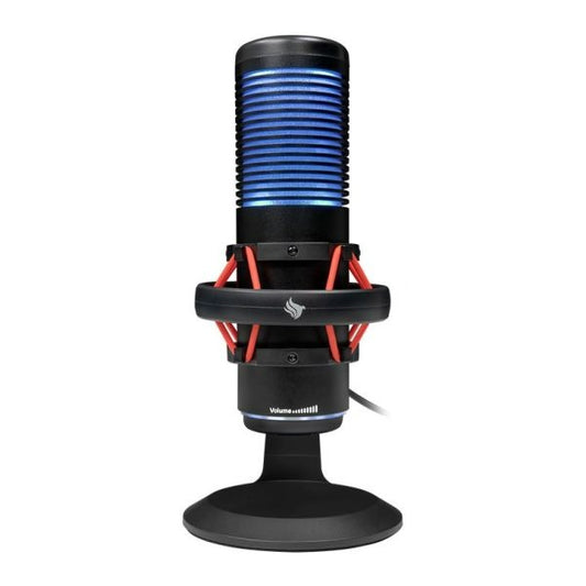 Microfone Pichau Polaris Pro RGB USB Preto Condensador Cardioide/Omnidirecional 192kHz 24bit – SEG IMPORTS