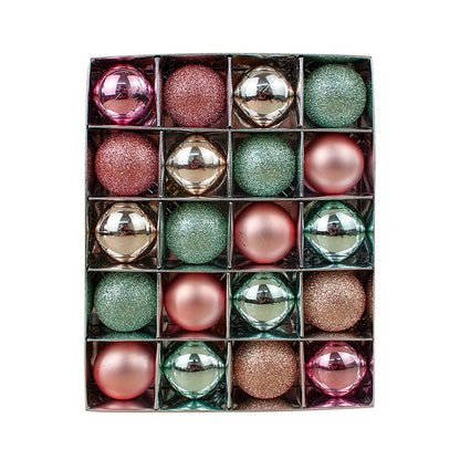 Kit de Bolas de Natal 20 Peças 4cm Ref. CDA-1250 – Decoração Prática e Sofisticada
