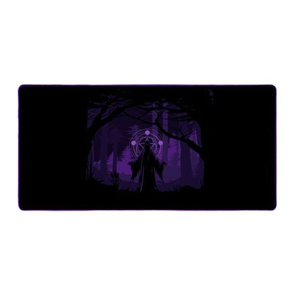 Mousepad Gamer Mancer Necro Purple Edition Grande 780x380mm Brilha no Escuro Superfície Poliéster Antiderrapante – SEG IMPORTS