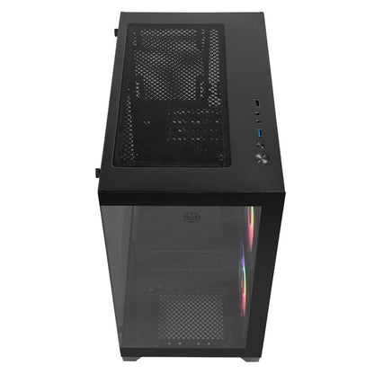 PC Gamer Completo Mancer Ryzen 5 3400G, 16GB DDR4, SSD 480GB, Monitor 21” + Kit Periféricos – SEG IMPORTS