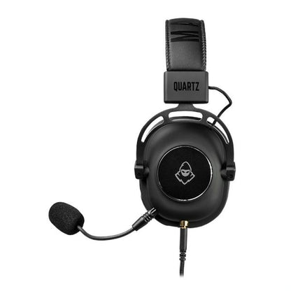 Headset Gamer Mancer Quartz Drivers 50mm Estéreo Microfone Removível Conector P2 3.5mm Preto – SEG IMPORTS