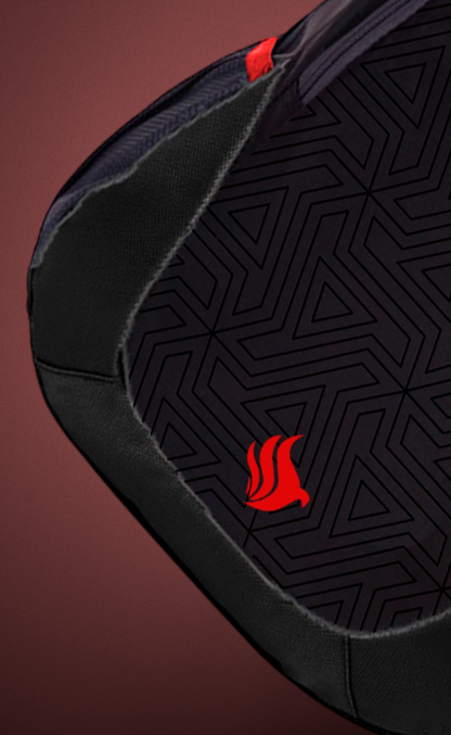 Mochila Pichau Heaven Preto e Vermelho – Design Gamer, Resistente e Confortável para Trabalho, Estudo e Viagens – Seg Imports