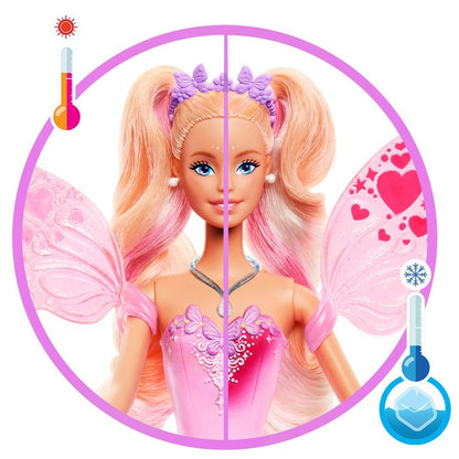 Boneca Barbie Fantasy Fada Mágica Muda De Cor Original Seg Imports