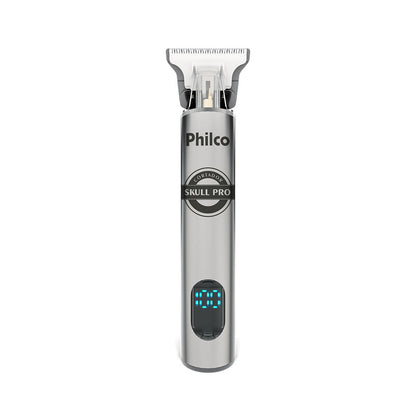 Cortador de Cabelos Philco PCRE1 Sem Fio – Lâmina em Cerâmica, Display LED, 4 Pentes de Corte, Bivolt, Carregamento USB e Autonomia de 1 Hora – Seg Imports