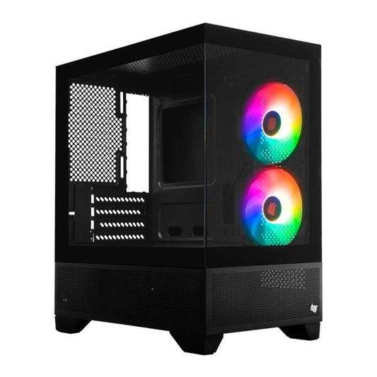 Gabinete Gamer Pichau Magpie 4B – Mini-Tower com 2 Fans – Lateral de Vidro – Preto – Seg Imports